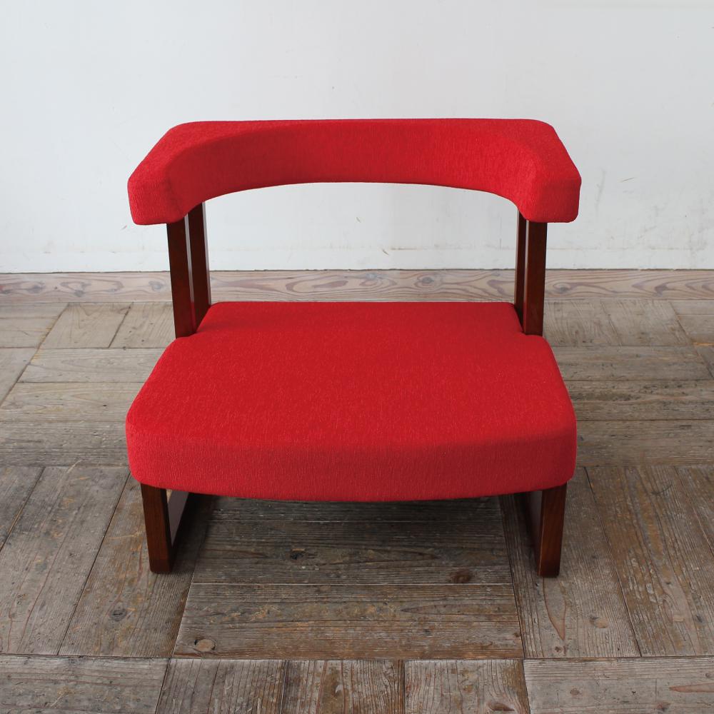 【母の日ギフト】　【送料無料×短納期】コ助ソファ (ブラウン × レッド AN) | 4枚目